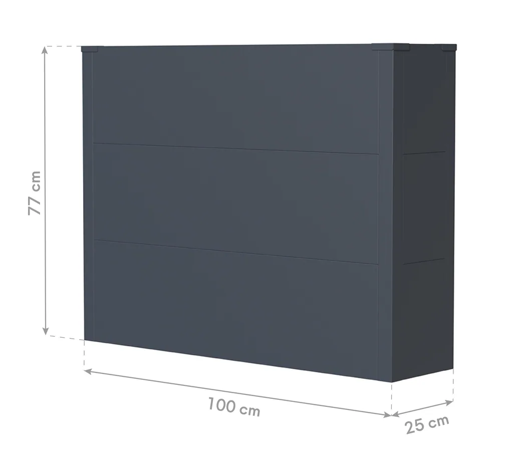 Westmann Planter Box Talus XL Metal anthracite