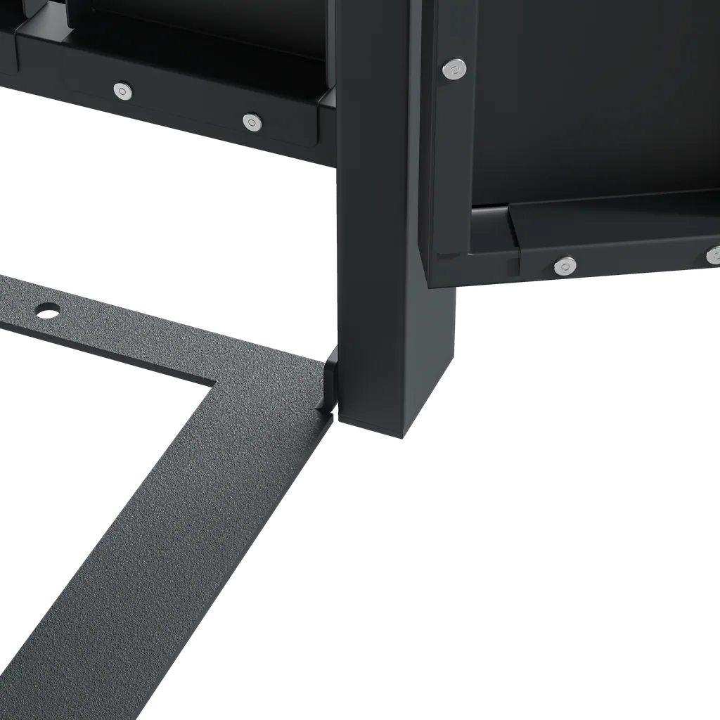Westmann Waste Bin Enclosure Planta 5-piece anthracite (5× 240 L)