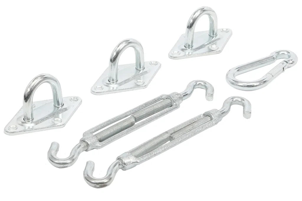 Installation set for awnings, 6 pieces