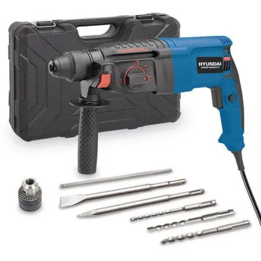 Pneumatic hammer drill - 800W WITH accessories