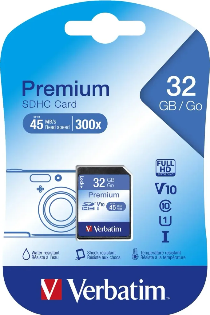 32 GB SDHC Premium memory card