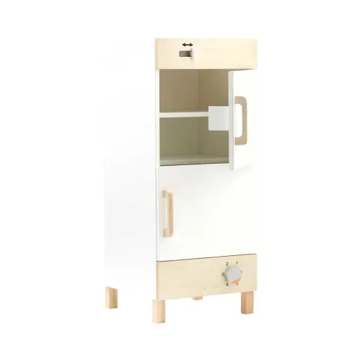 Kids concept fridge wood white with nature