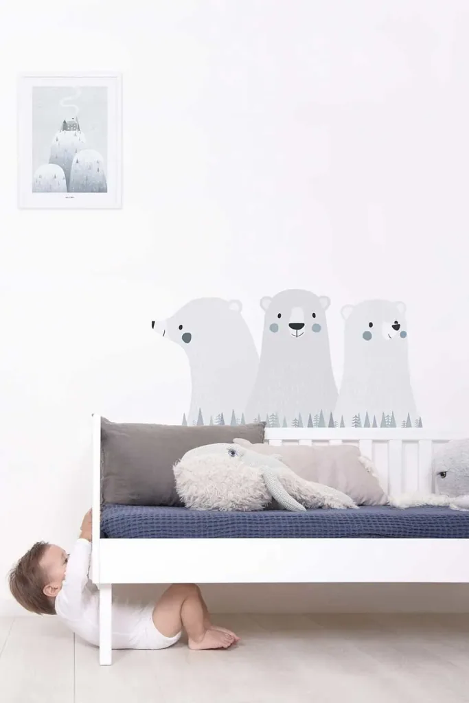 Lilipinso poster ice mountains gray white