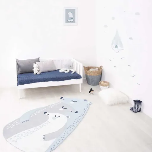 Lilipinso poster Olaf Eisbär gray white