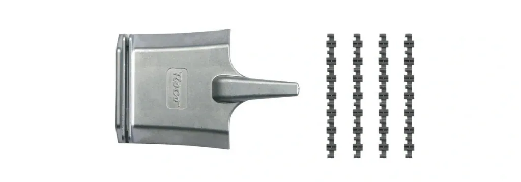 Insulating rail connectors (28 pieces) with universal tool