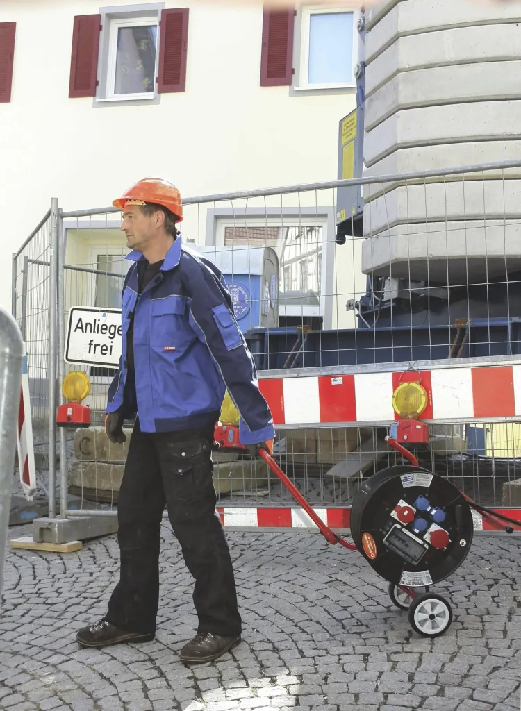 Professional cable drum "MAMMUT 460" / 380 Volt