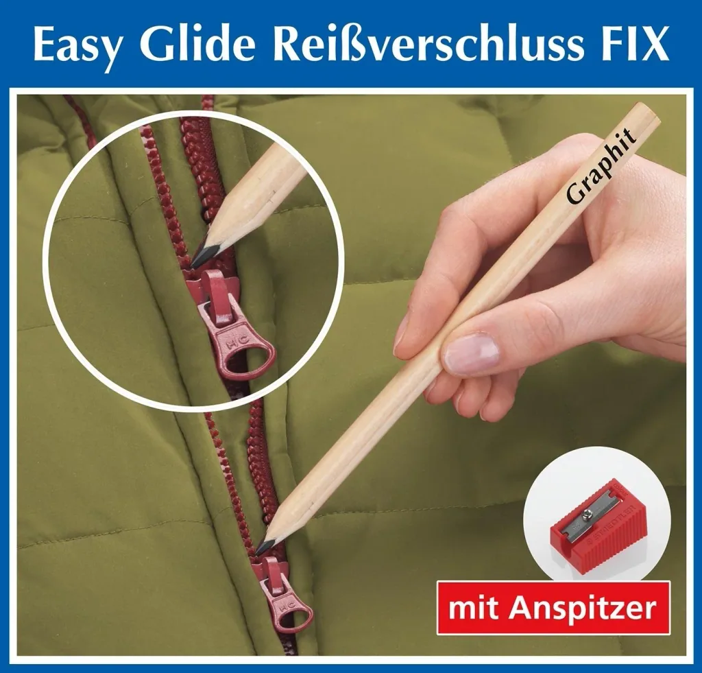 Zipper pen, 2-piece