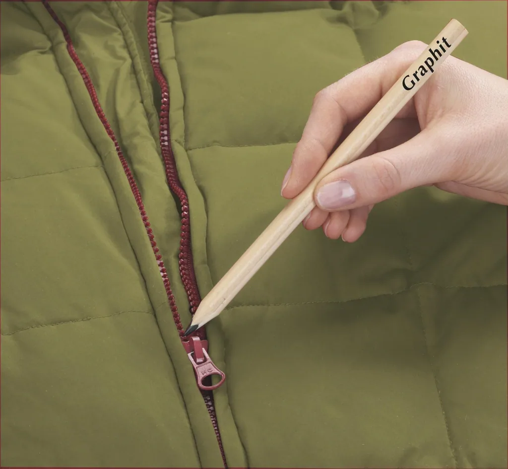 Zipper pen, 2-piece
