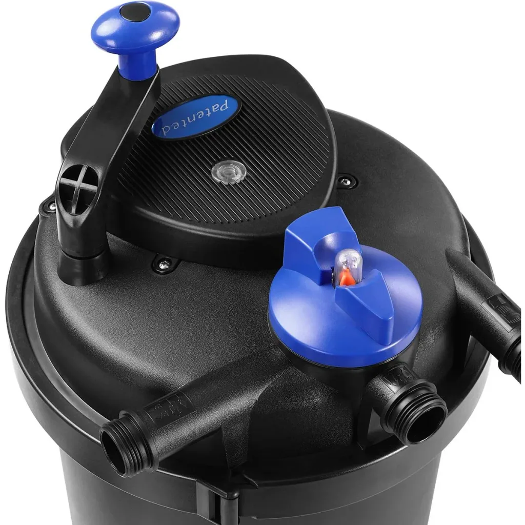 Pressure pond filter complete set 6,000L/h