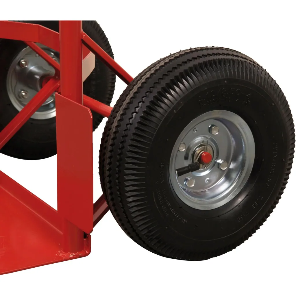 TTM1028 Sack truck max. 225 kg - 350x180mm - Easy tipping - With ball bearings and wheels with tires