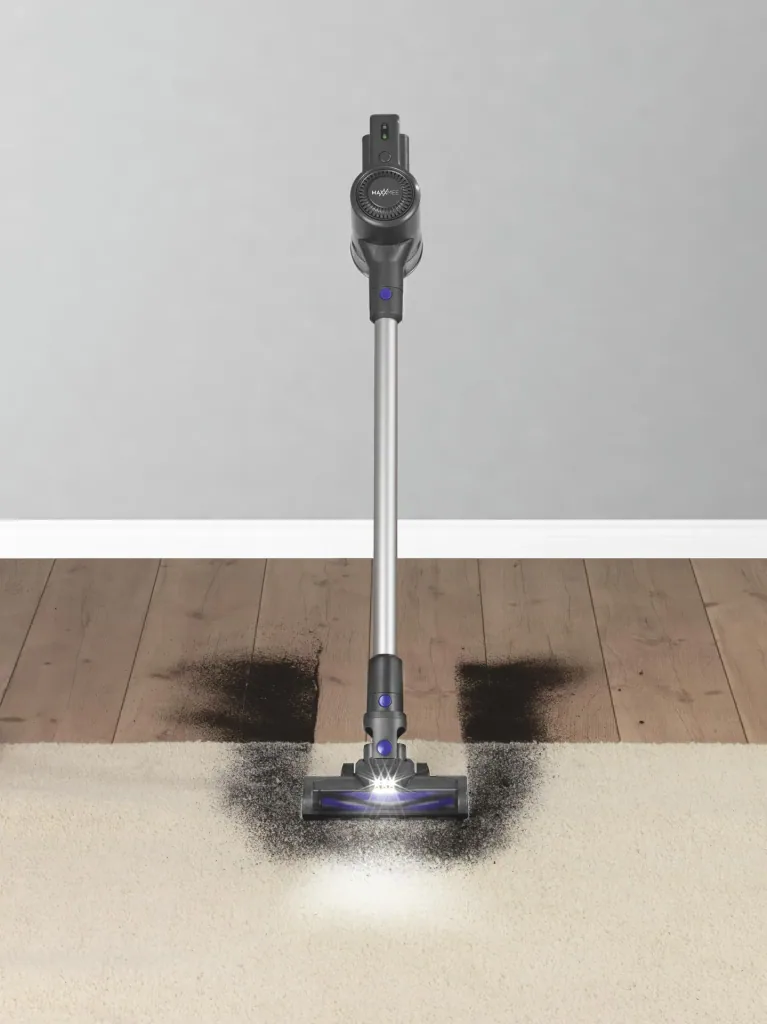 Cordless handheld and floor vacuum cleaners