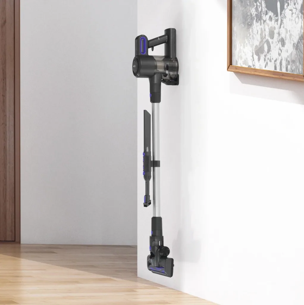 Cordless handheld and floor vacuum cleaners