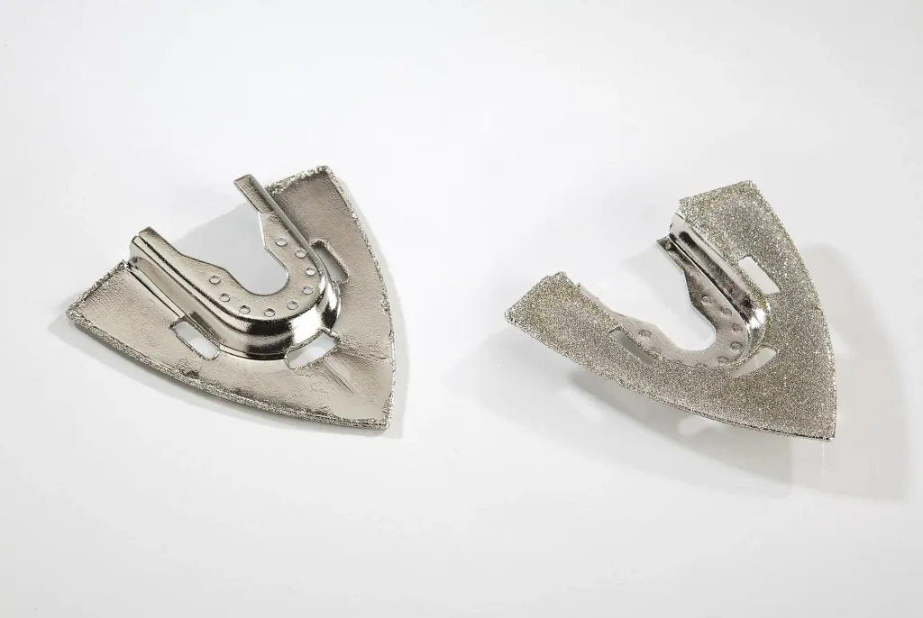 Diamond saw blade, triangle, 71 mm diameter