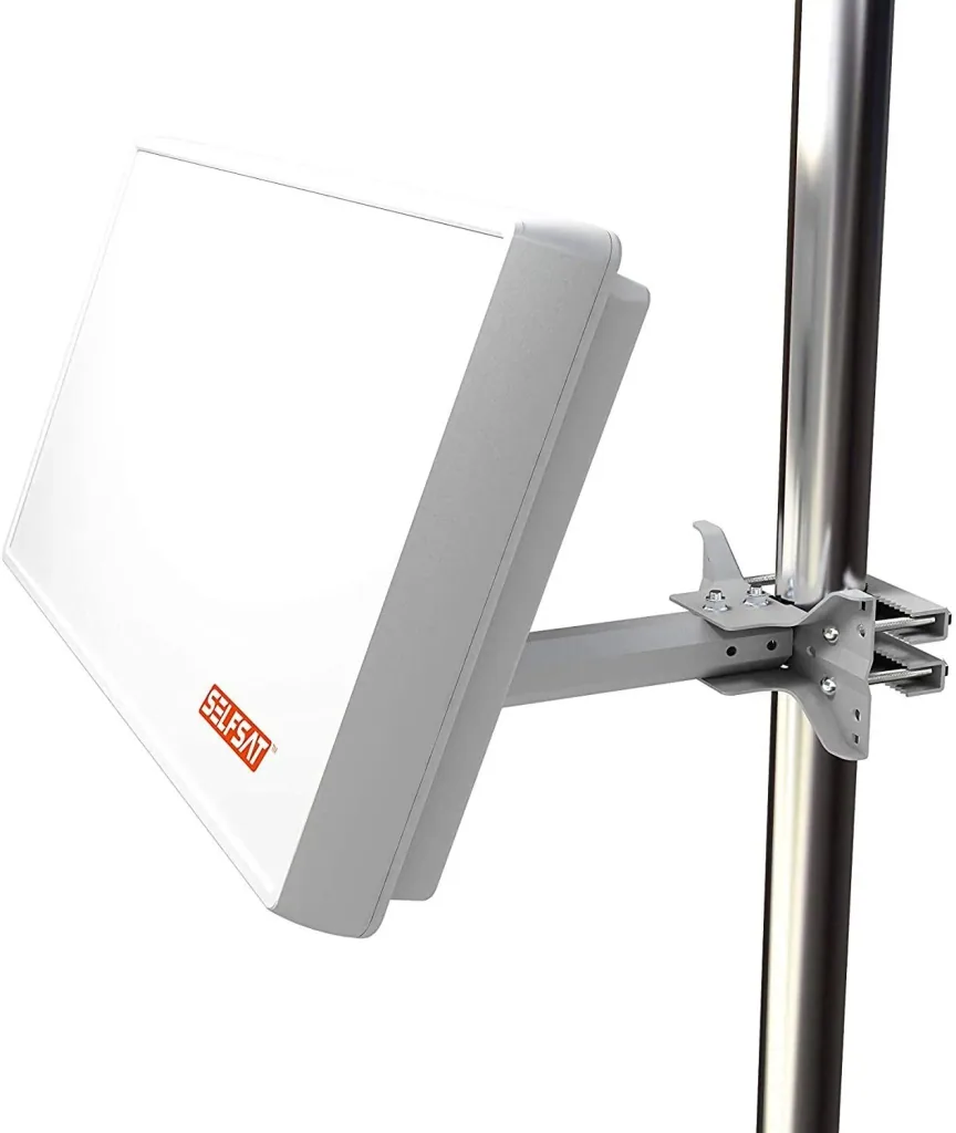 Sat Unicable CSS flat antenna, 24 participants