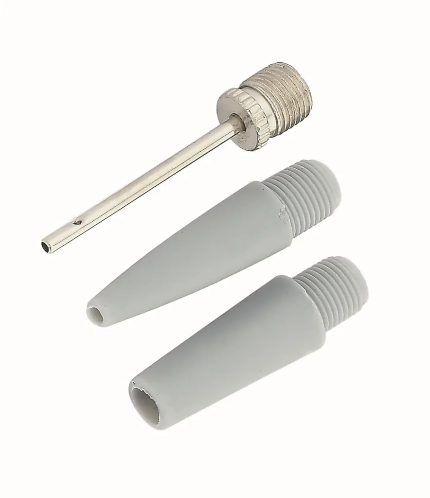 High-performance aluminum floor air pump with digital pressure gauge.