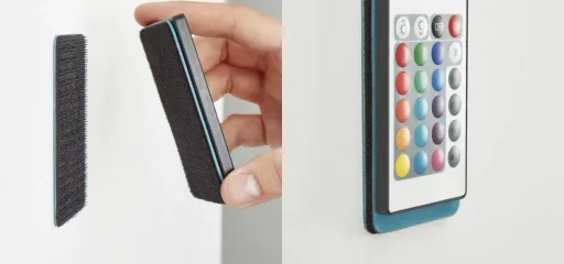 Vacuum pad, Velcro and velour