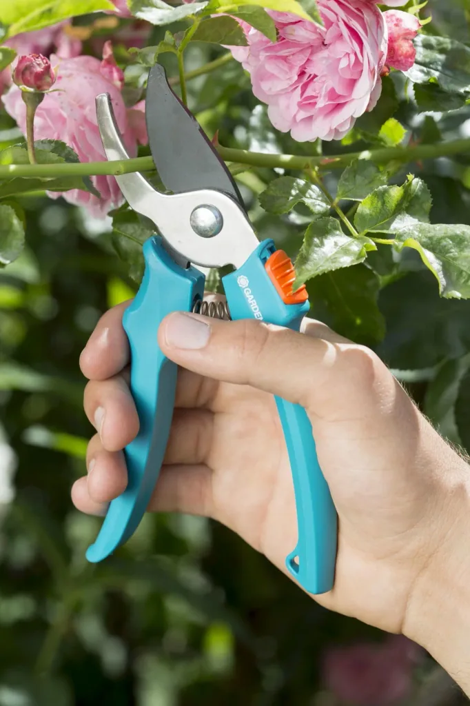 Classic bypass pruning shears, maximum cutting thickness 18 mm