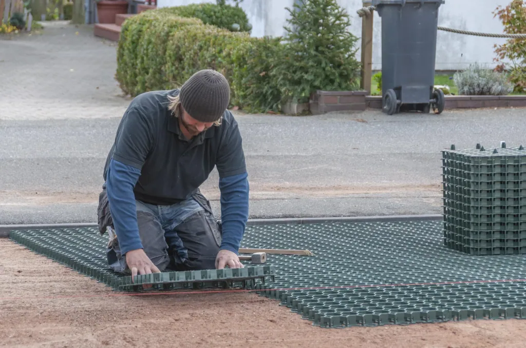 Lawn grid set 116 pieces