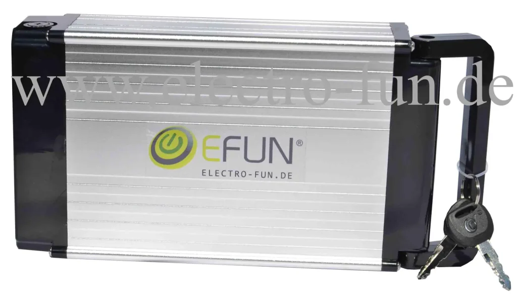 Lithium Ion Battery 36 Volt 10 Ah REAR RACK E-Bike E-FUN