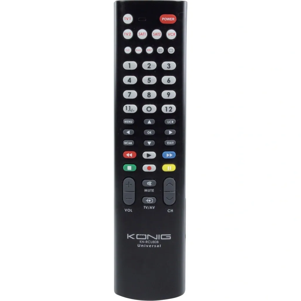 Pre-programmed remote control 8:1 Universal