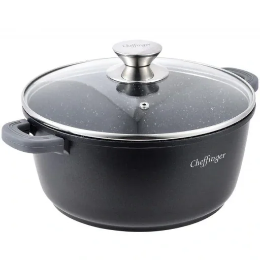 Cheffinger Casserole/Deep Pan with Lid - 20cm - 2.5L
