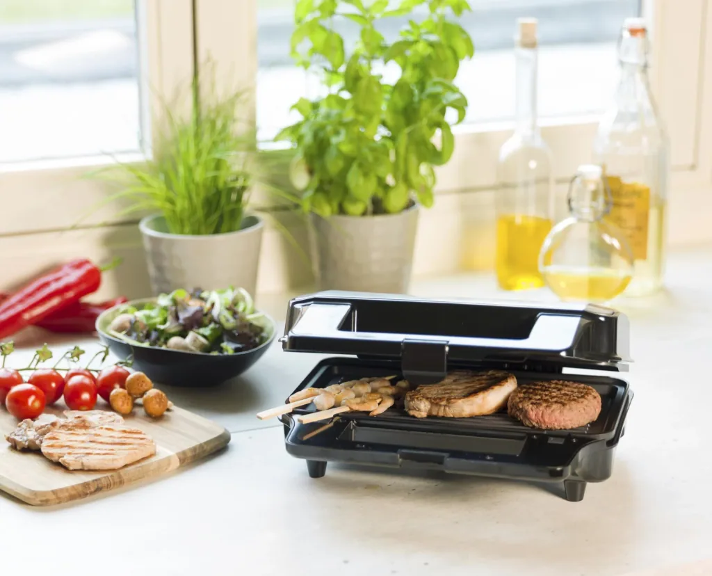 3-in-1 interchangeable plate grill XL