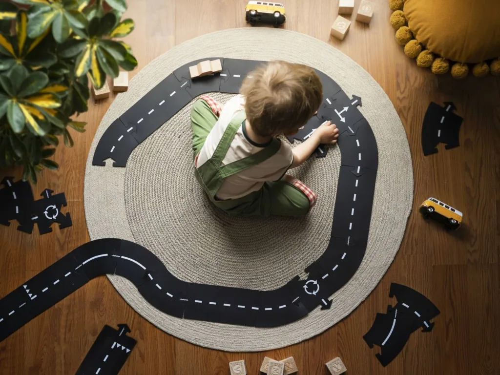 Waytoplay toy race track + 1 car, gift set