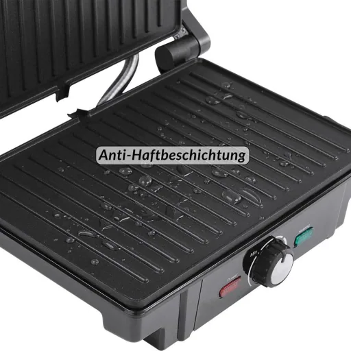 Stainless steel contact grill