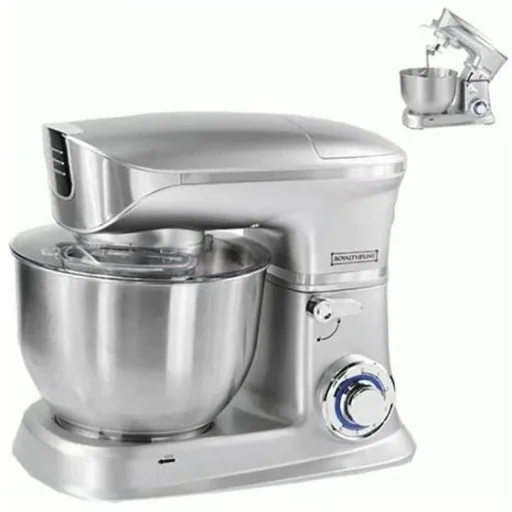 Royalty Line Food Processor 1900W | 3-in-1 Food Processor | Silver