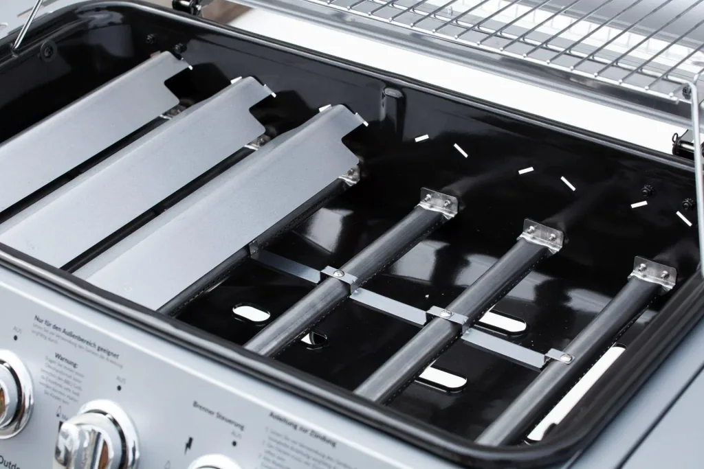 Gas grill "Dayton" 6 main burners + 1 side burner, black