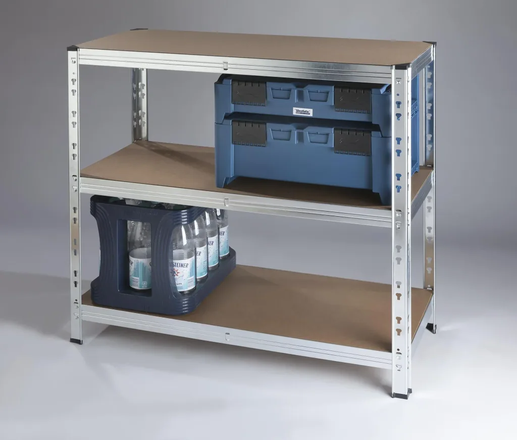 Storage rack 525 kg load capacity, 90 x 90 x 40 cm