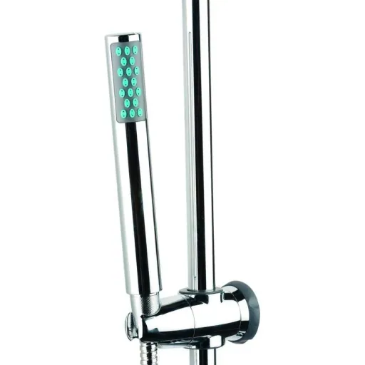 Shower set - Rain shower - Hand shower - Chrome