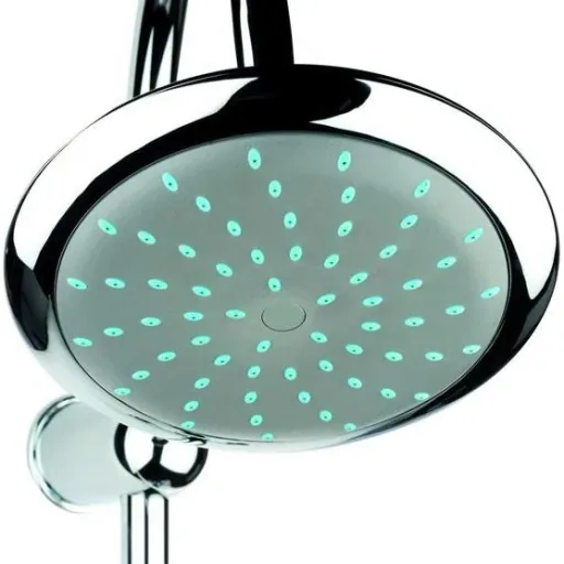 Shower set - Rain shower - Hand shower - Chrome