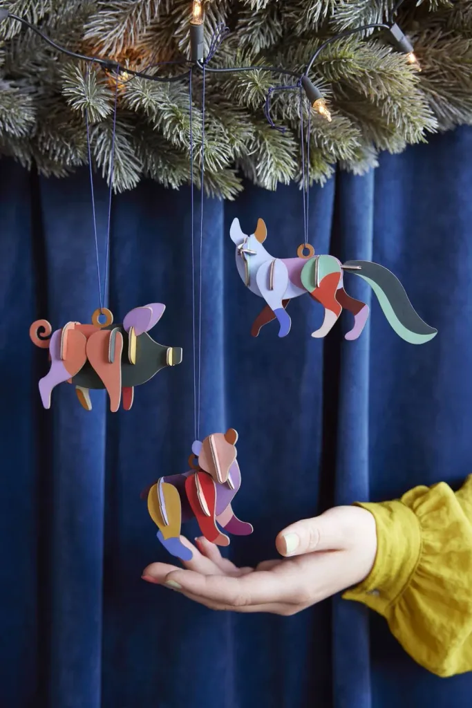 Studio ROOF Ornament, craft set, 3D wall object - Bear