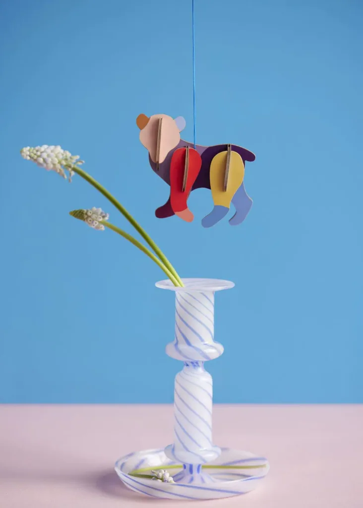 Studio ROOF Ornament, craft set, 3D wall object - Bear