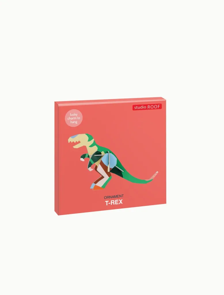 Studio ROOF Ornament, Craft Set, 3D Wall Object - T-Rex