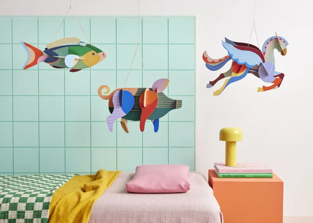 Studio ROOF Craft Set, 3D Wall Object, 3D Decoration - Luna Fisch