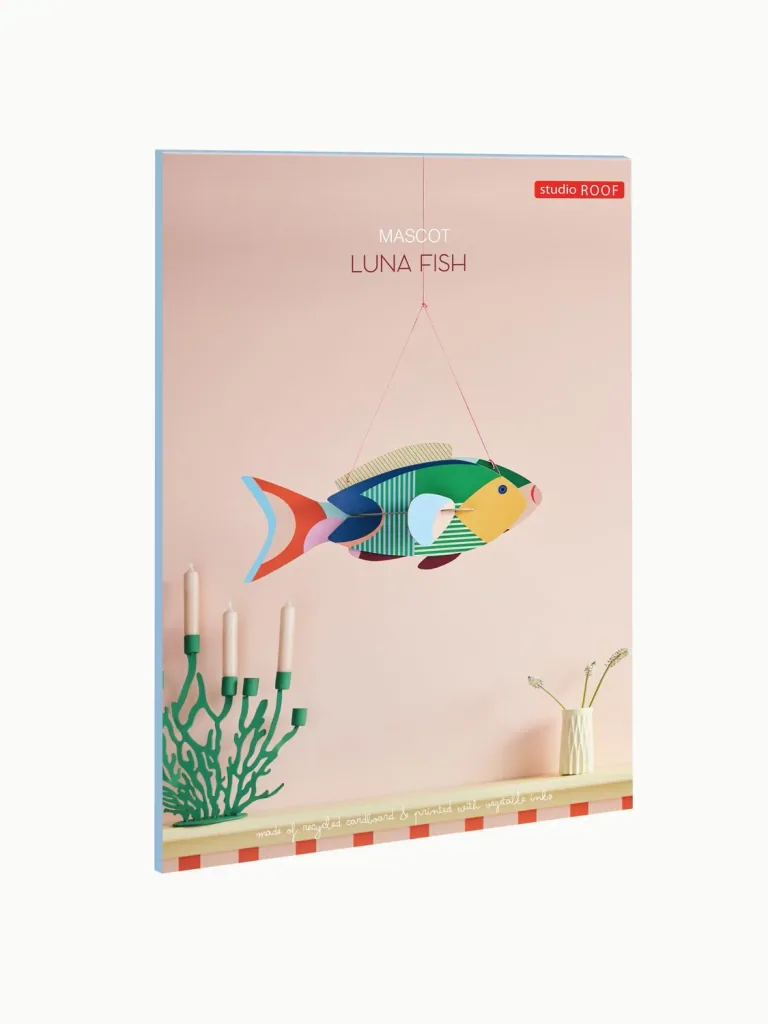 Studio ROOF Craft Set, 3D Wall Object, 3D Decoration - Luna Fisch