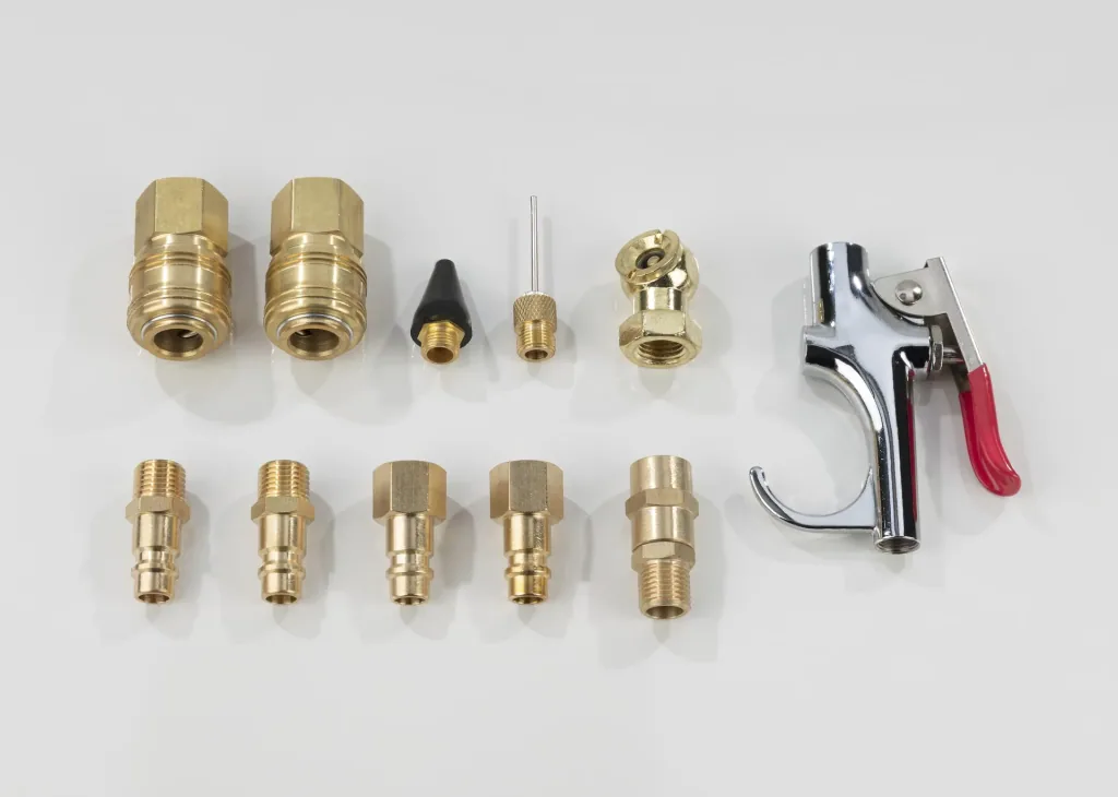Compressed air accessory set 12-piece