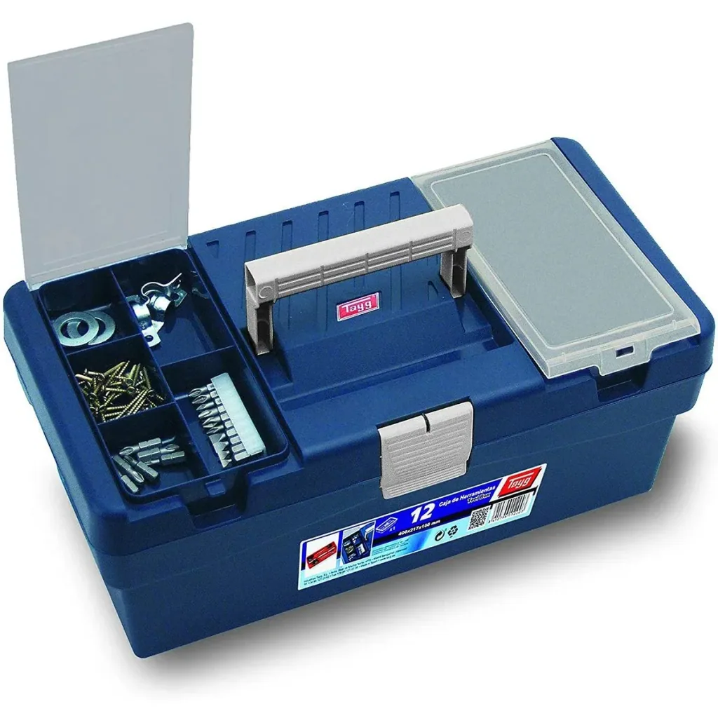 TAYG tool case - 400 x 217 x 166 mm - With shelf