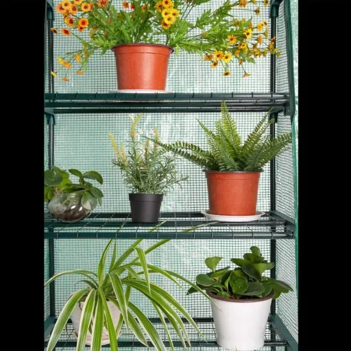 Greenhouse made of foil 126x49x69cm