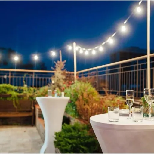 VT-71020 String Lights - Waterproof - 20 LED Bulbs - 6000K - 10M