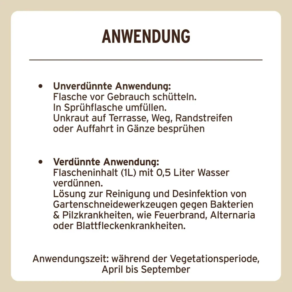 Base material Acetum 1 liter