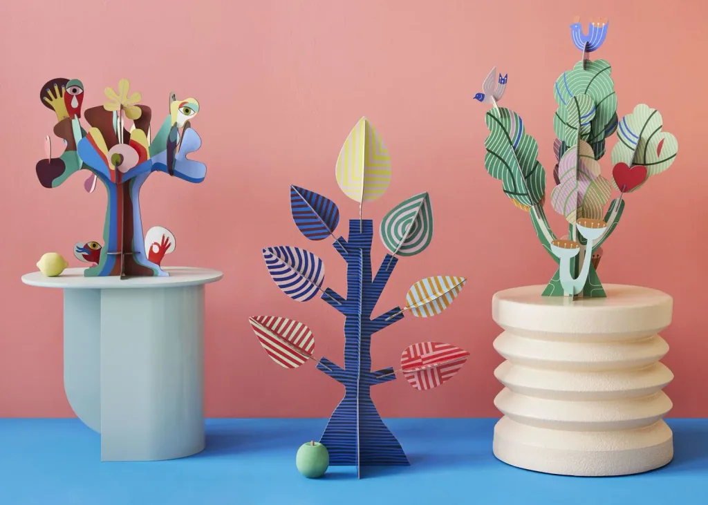 Studio ROOF wall decoration, craft set, 3D wall object - Tree of Life by Ilya