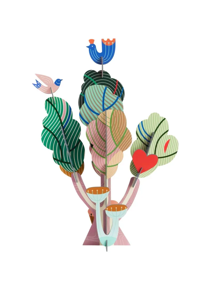 Studio ROOF wall decoration, craft set, 3D wall object - Tree of Life by Ilya