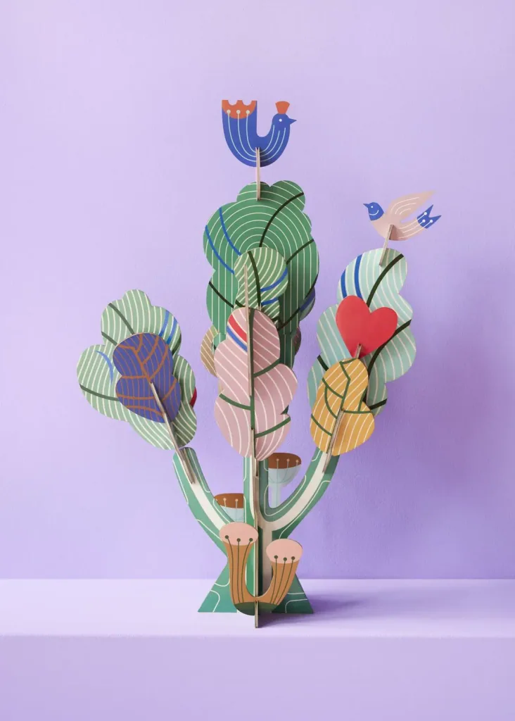 Studio ROOF wall decoration, craft set, 3D wall object - Tree of Life by Ilya