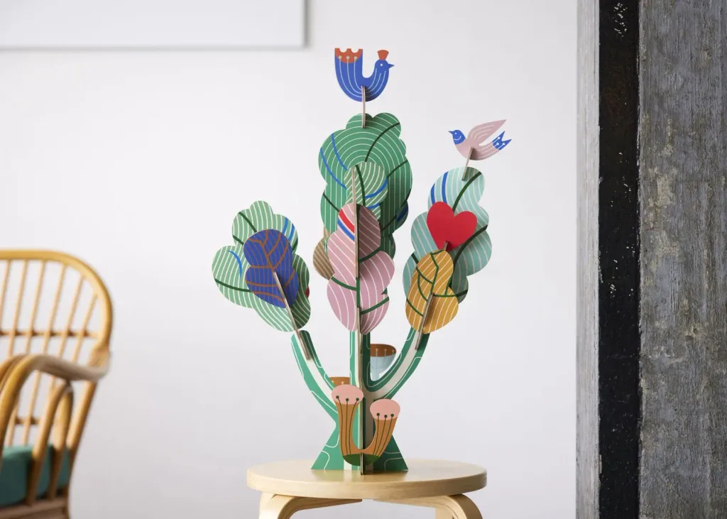 Studio ROOF wall decoration, craft set, 3D wall object - Tree of Life by Ilya