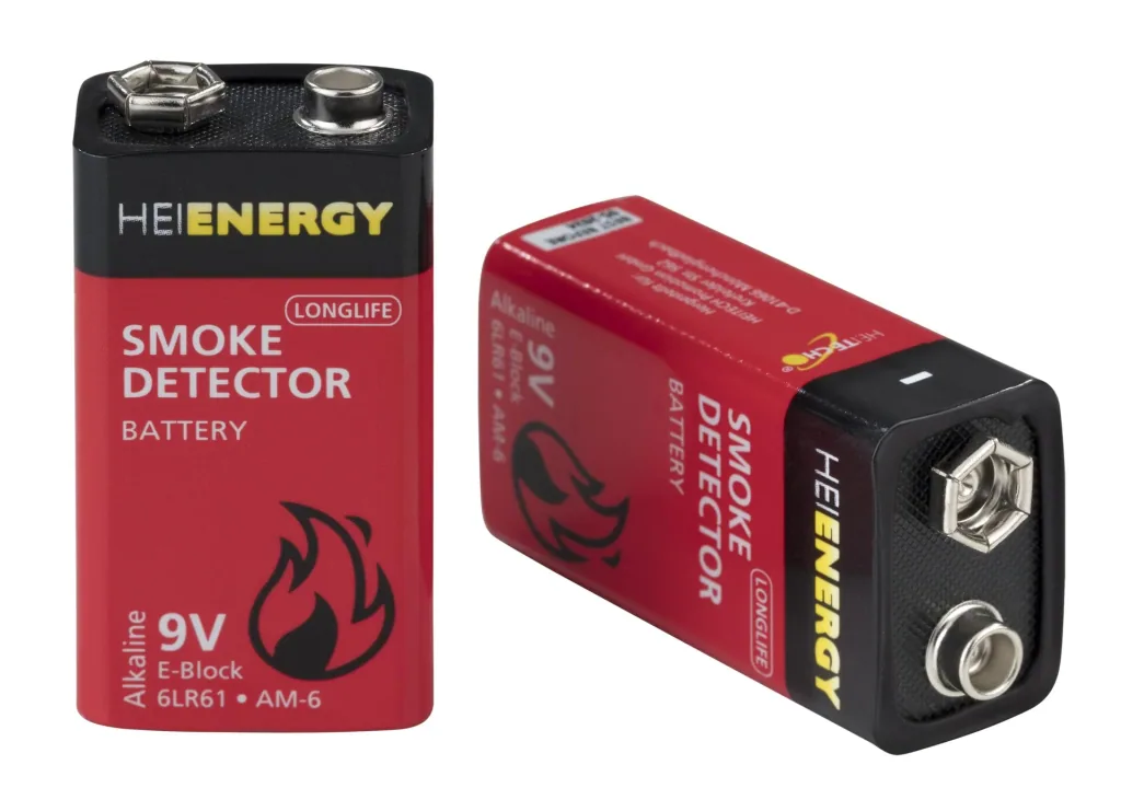 Longlife battery E-Block alkaline for smoke detectors - 2-pack