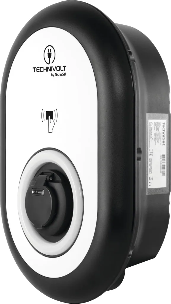TECHNIVOLT 100 charging station, 11 kW with integrated charging socket according to IEC 62196-2 Type 2