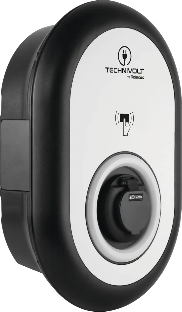 TECHNIVOLT 100 charging station, 11 kW with integrated charging socket according to IEC 62196-2 Type 2